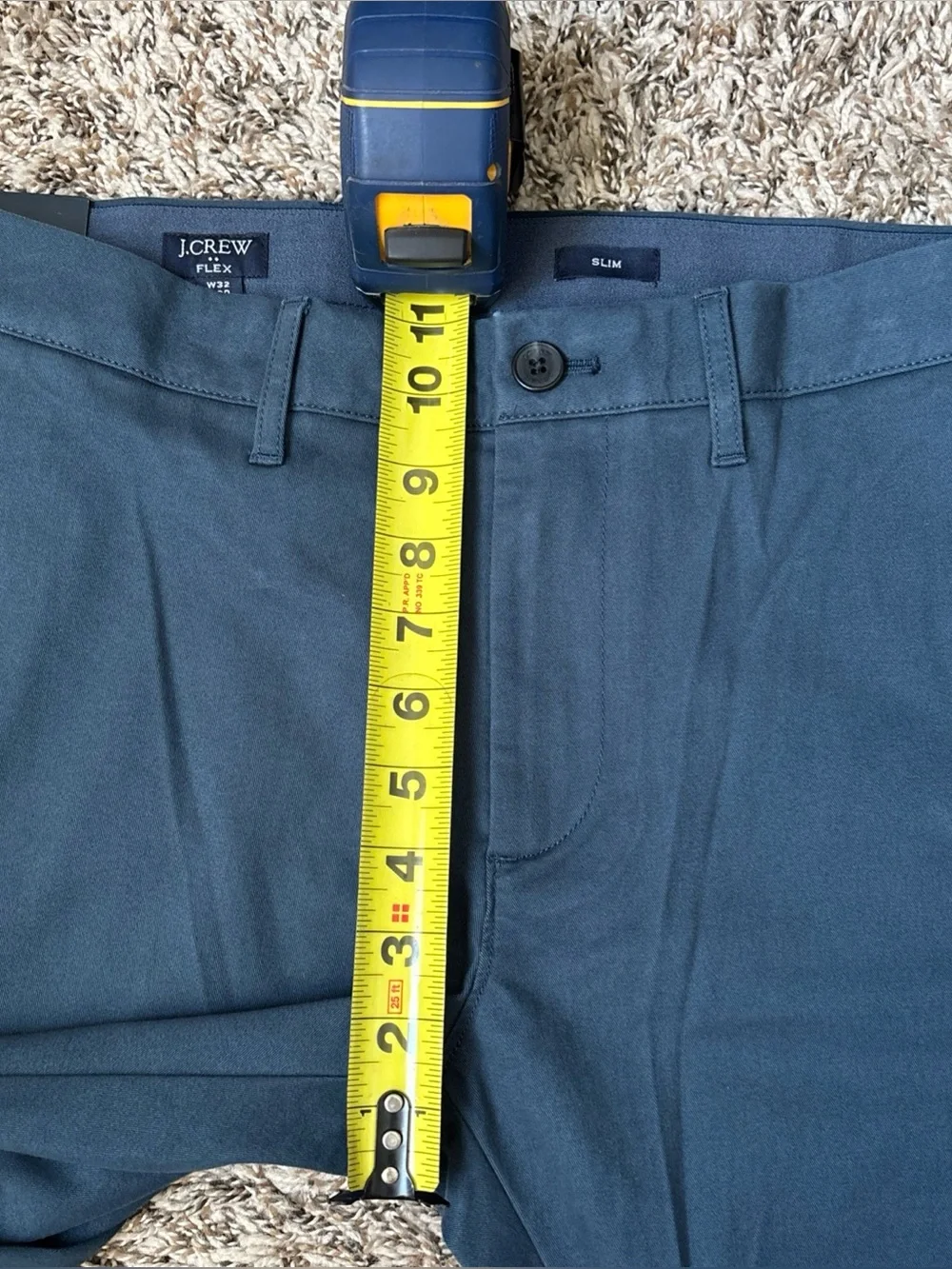 J. Crew Men's Chinos in Slate Blue